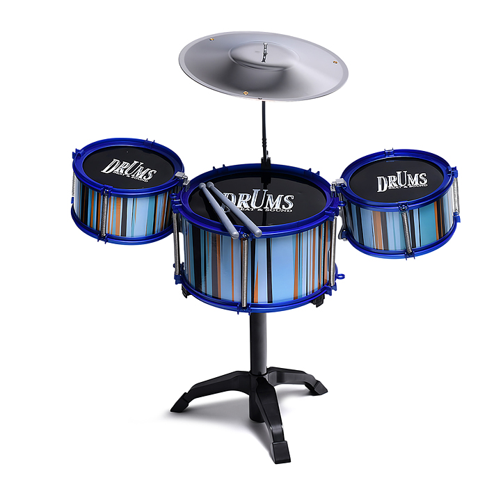 Фото к товару Барабанная установка UT0198 "Jazz band" в коробке Барабанная установка UT0198 "Jazz band" в коробке