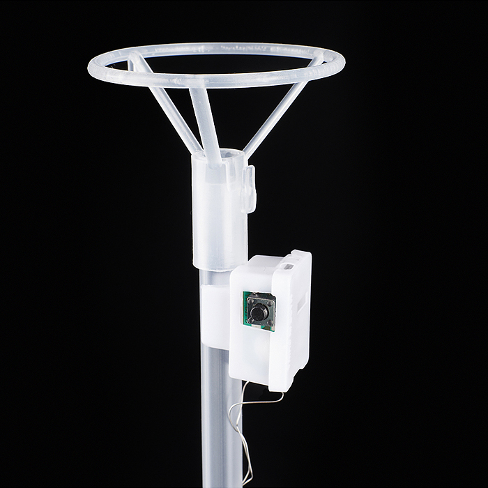 Фото к товару Стойка для шаров Фонтан, 7 насадок, с подсветкой, 0,7 м, Теплый белый, 1 шт. Стойка для шаров Фонтан, 7 насадок, с подсветкой, 0,7 м, Теплый белый, 1 шт.