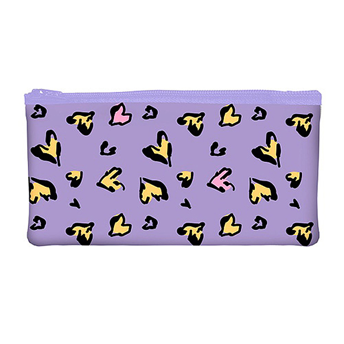 Пенал 205х110мм., на молнии мягкий "Пушистый мишка"