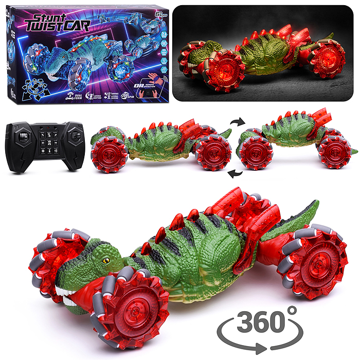 Машина HG4-43 "Dinosaur stunt car" р/у, 27 MHz, в коробке Машина HG4-43 "Dinosaur stunt car" р/у, 27 MHz, в коробке