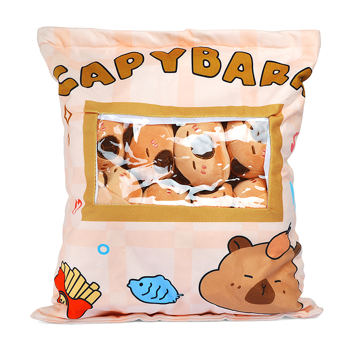 Игрушка -Антистресс М1430 "Подушка с капибарками"