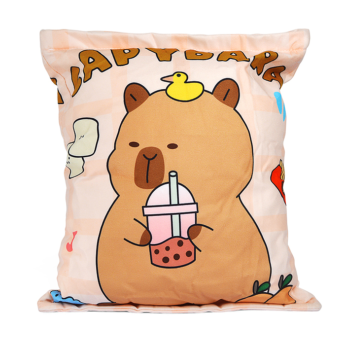 Игрушка -Антистресс М1430 "Подушка с капибарками"