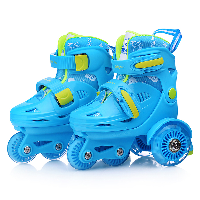 Ролики детские U011007Y размер S, голубые