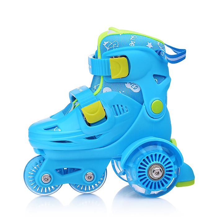 Ролики детские U011007Y размер S, голубые