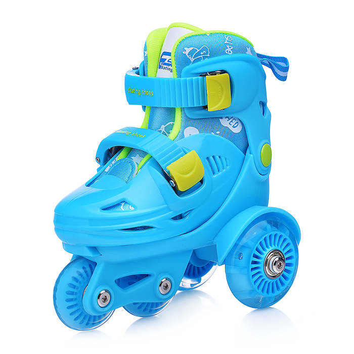 Ролики детские U011007Y размер S, голубые