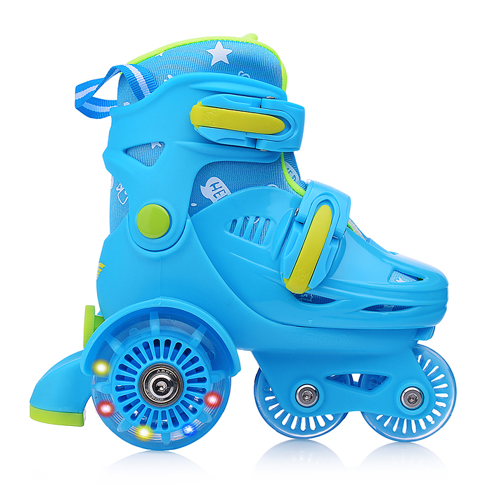 Ролики детские U011007Y размер S, голубые