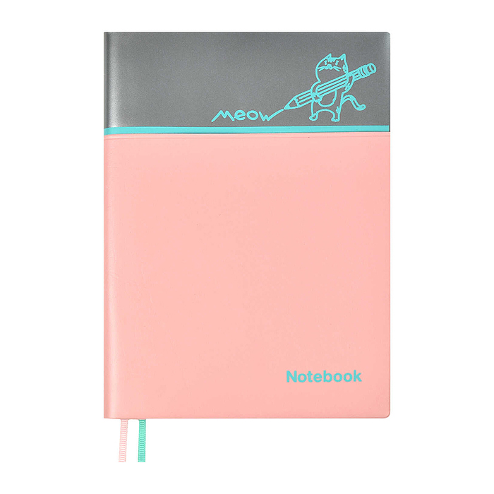 Записная книжка, А6 "Кот" (135x188 мм, 96 л.,)