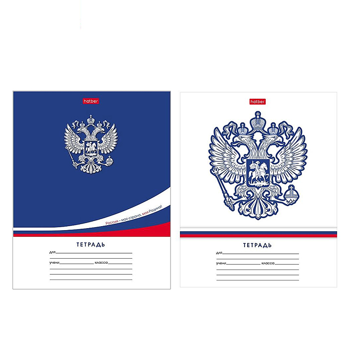 Тетрадь 12л. клетка "Символ России" А5ф