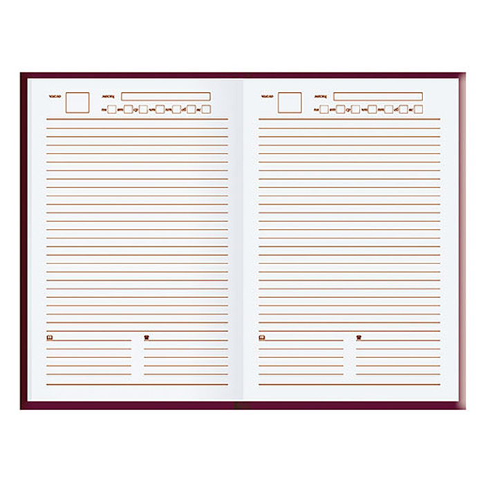 Ежедневник учителя А5 288стр.,7Бц, Уф-лак "Малинка"