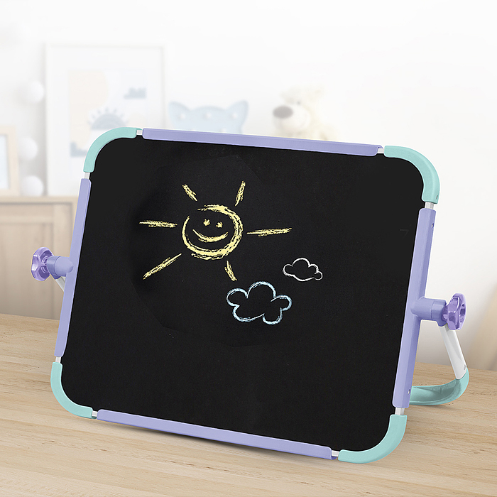 Фото к товару Доска знаний настольная двусторонняя (цветной) Доска знаний настольная двусторонняя (цветной)