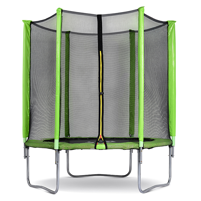 Фото к товару Батут ROCKET, d=183, внешняя сетка высотой 150 см., общая высота 207 см, зеленый Батут ROCKET, d=183, внешняя сетка высотой 150 см., общая высота 207 см, зеленый