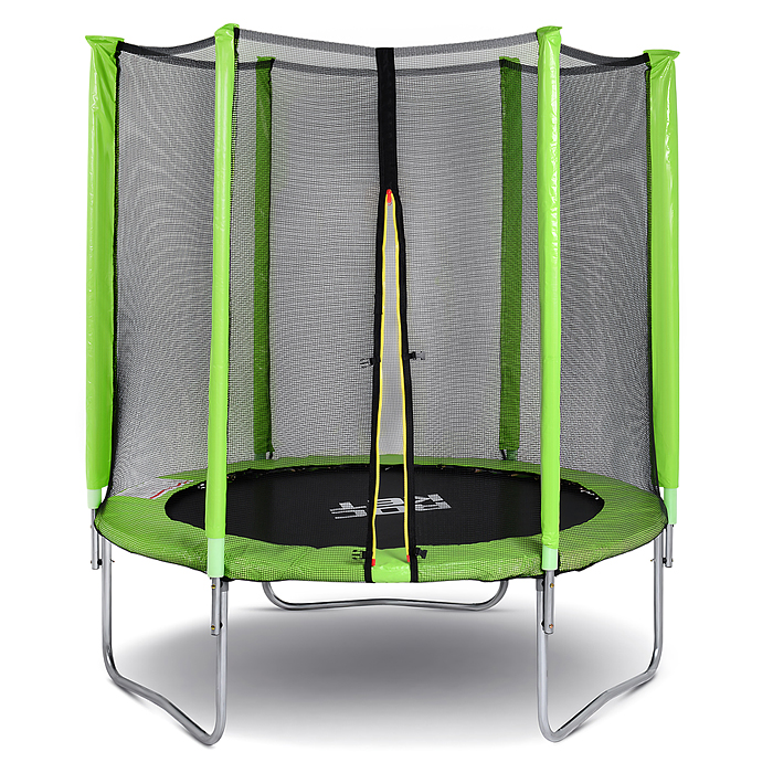 Фото к товару Батут ROCKET, d=183, внешняя сетка высотой 150 см., общая высота 207 см, зеленый Батут ROCKET, d=183, внешняя сетка высотой 150 см., общая высота 207 см, зеленый