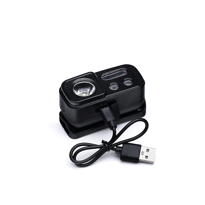 Фото к товару Фонарь налобный 00-6076 аккумуляторный, 400 мАч Фонарь налобный 00-6076 аккумуляторный, 400 мАч