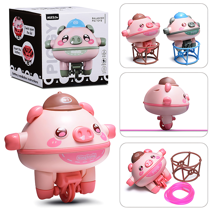 Интерактивная игрушка 158-12C "Поросенок" в коробк