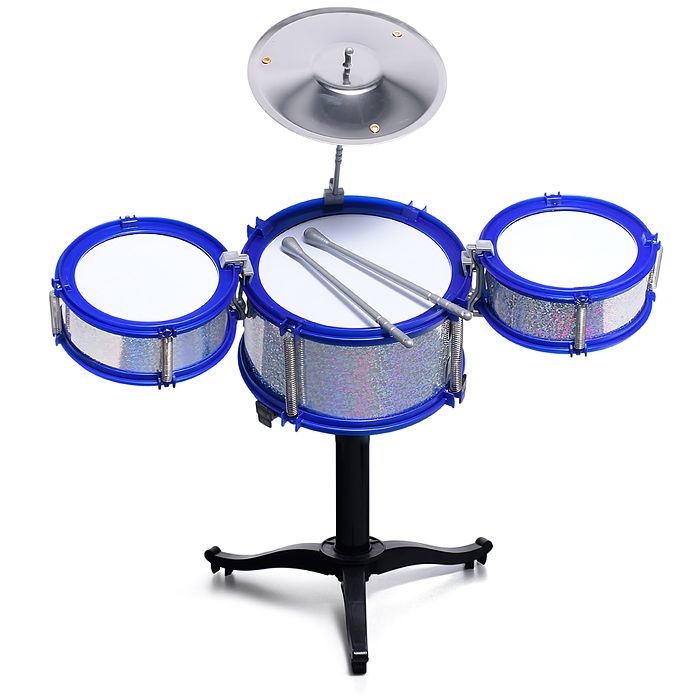 Фото к товару Барабанная установка UT0197 "Голографик" в коробке Барабанная установка UT0197 "Голографик" в коробке