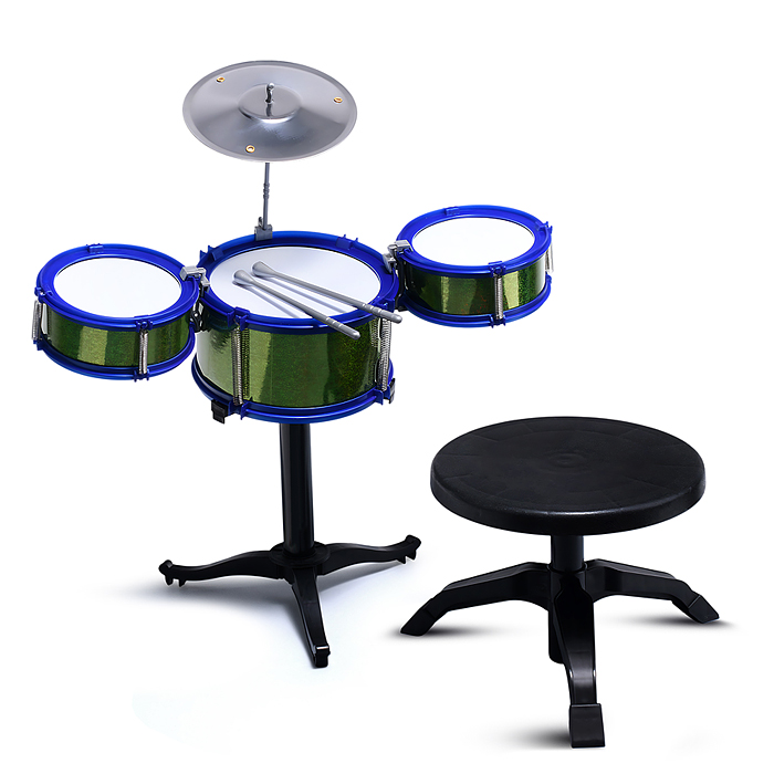 Фото к товару Барабанная установка UT0197 "Голографик" в коробке Барабанная установка UT0197 "Голографик" в коробке