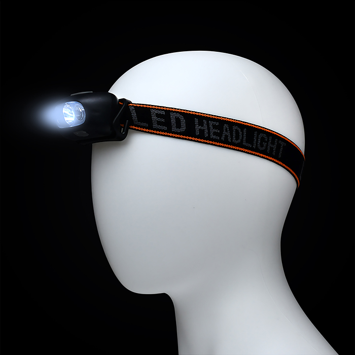 Фото к товару Фонарь налобный 00-6096 аккумуляторный, 400 мАч Фонарь налобный 00-6096 аккумуляторный, 400 мАч