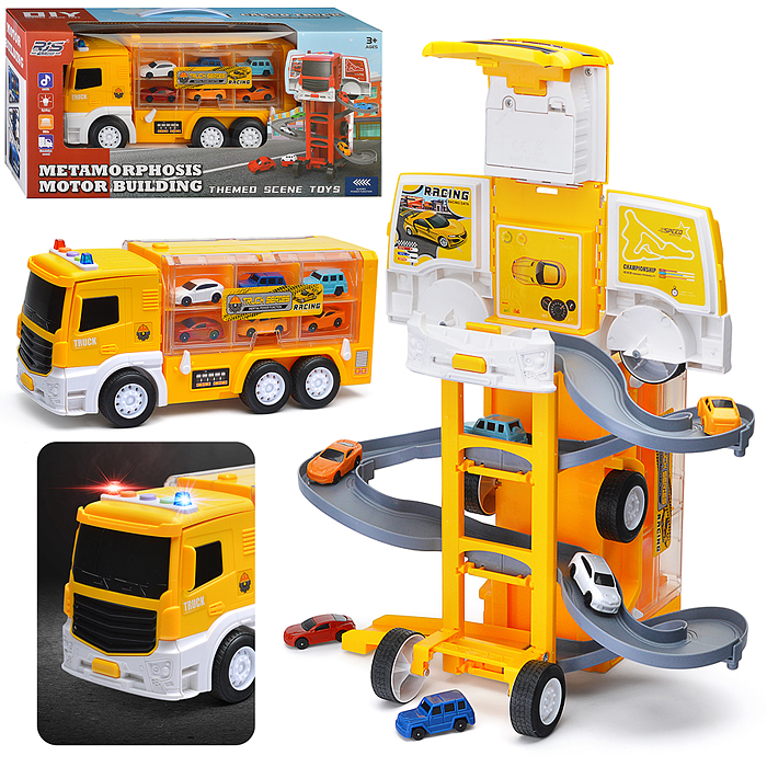 Трек-Трейлер SJ685B-1 "Вираж" в коробк