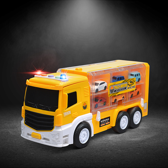 Фото к товару Трек-Трейлер SJ685B-1 "Вираж" в коробк Трек-Трейлер SJ685B-1 "Вираж" в коробк