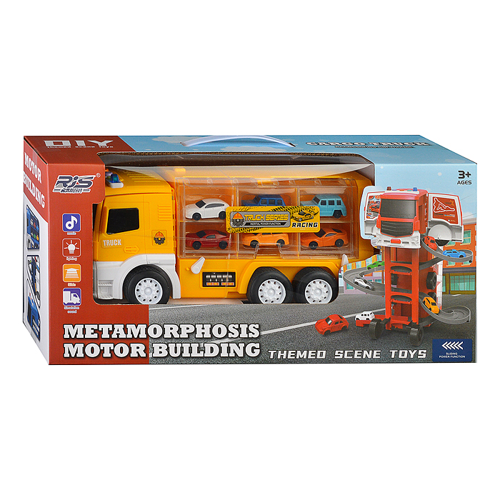 Фото к товару Трек-Трейлер SJ685B-1 "Вираж" в коробк Трек-Трейлер SJ685B-1 "Вираж" в коробк