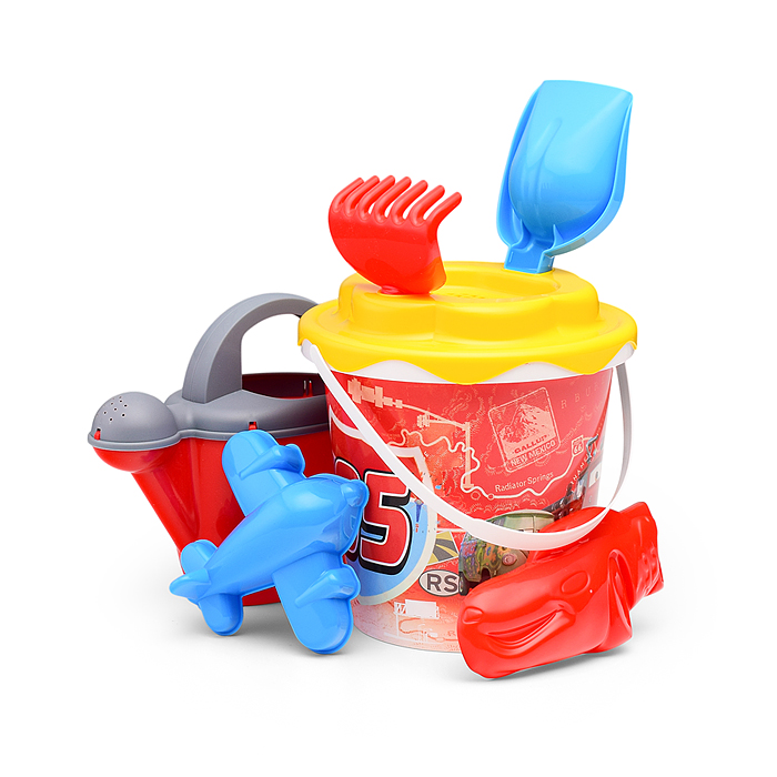 Фото к товару Набор Disney/Pixar «Тачки» №20: ведро с наклейкой, ситечко "Солнышко", лопатка №5, грабельки №5, фор Набор Disney/Pixar «Тачки» №20: ведро с наклейкой, ситечко "Солнышко", лопатка №5, грабельки №5, фор