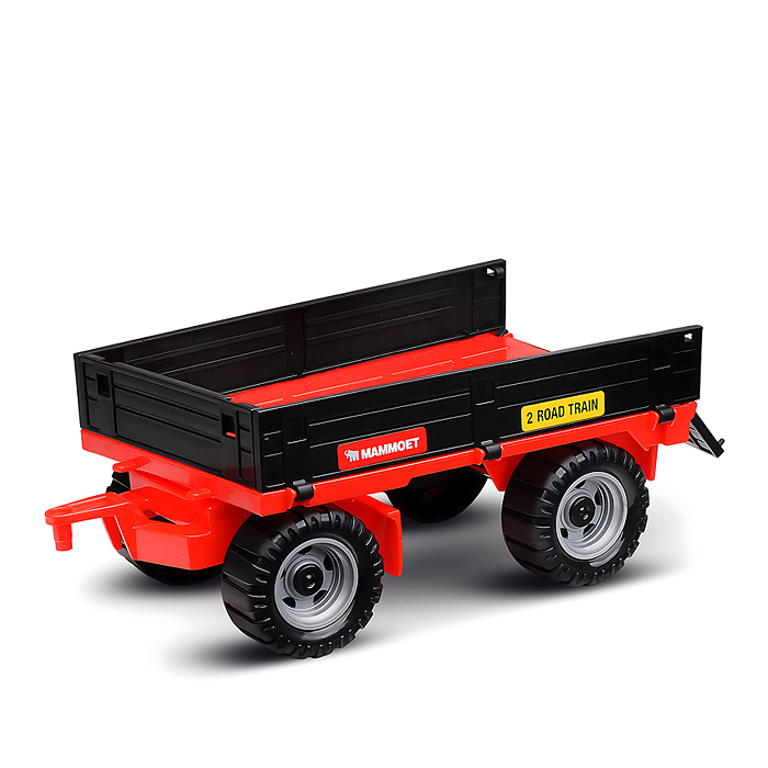 Фото к товару Автомобиль бортовой "MAMMOET" с прицепом (в сеточке) Автомобиль бортовой "MAMMOET" с прицепом (в сеточке)