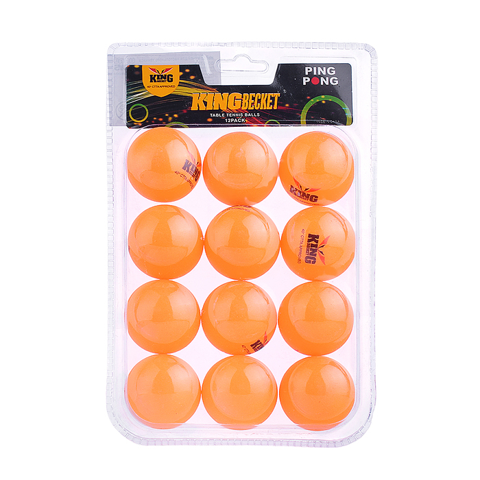 Набор мячей для настольного тенниса 00-5773 (12 шт.) в блистере