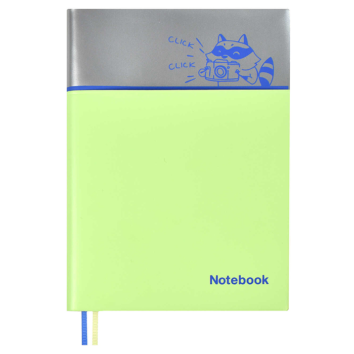 Записная книжка, А6 "Енот" (135x188 мм, 96 л.,)