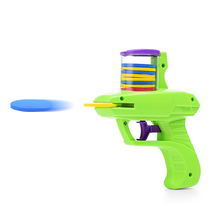 Фото к товару Пистолет JN-105 "Дисковая атака" в пакете Пистолет JN-105 "Дисковая атака" в пакете