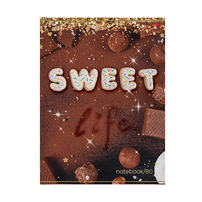записная книжка  А6. 80 л. "Sweet Life"