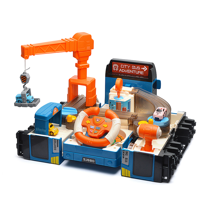 Фото к товару Автобус-Трек SJ680C-1 "Строитель-2" в коробке Автобус-Трек SJ680C-1 "Строитель-2" в коробке