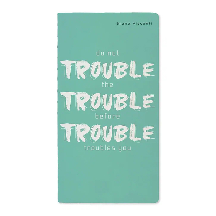 Блокнот-тетрадь 30 л. клетка "Trouble"