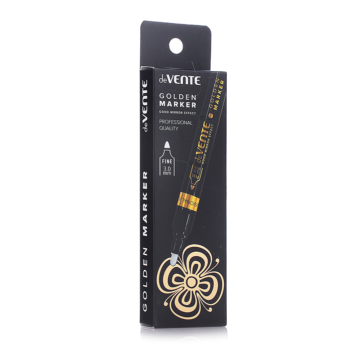 Фото к товару Маркер зеркальный "Repair & Craft. Gold" перманентный, круглый пластиковый корпус, пулевидный Маркер зеркальный "Repair & Craft. Gold" перманентный, круглый пластиковый корпус, пулевидный