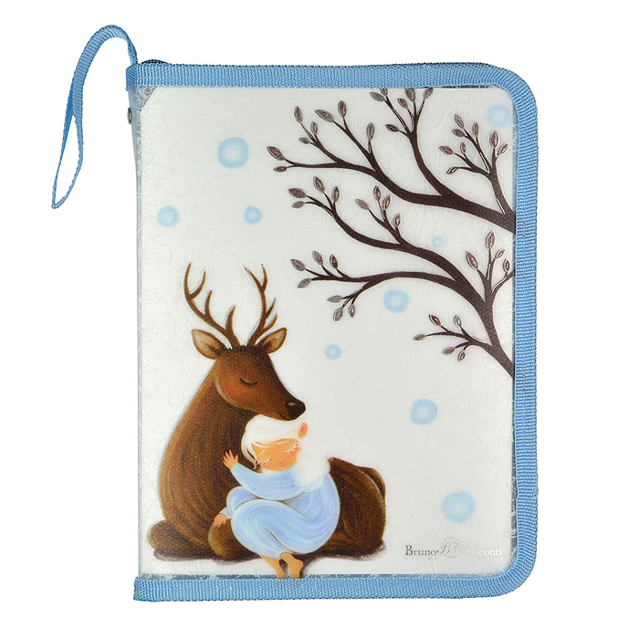 Фото к товару Папка на молнии с окантовкой "Forest Dream", А5, 2 вида Папка на молнии с окантовкой "Forest Dream", А5, 2 вида