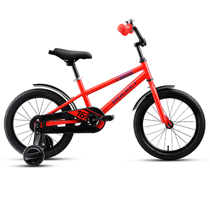 Велосипед 16" Rocket Gloss, цвет красный