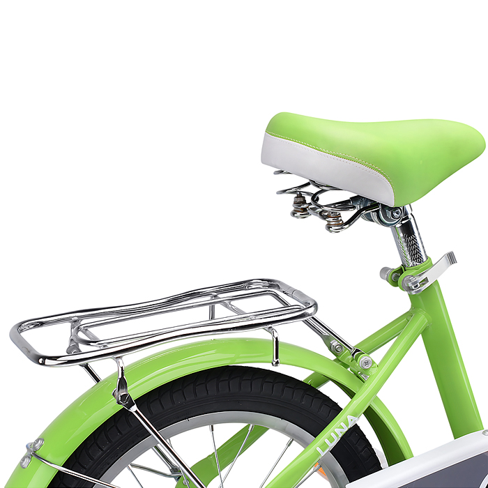 Фото к товару Велосипед 16" Rocket Luna, цвет зеленый Велосипед 16" Rocket Luna, цвет зеленый