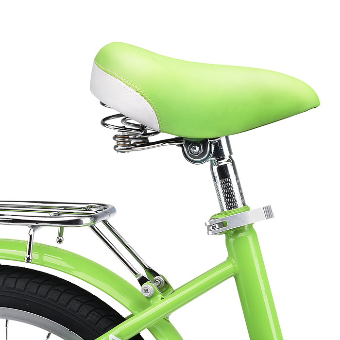 Фото к товару Велосипед 16" Rocket Luna, цвет зеленый Велосипед 16" Rocket Luna, цвет зеленый