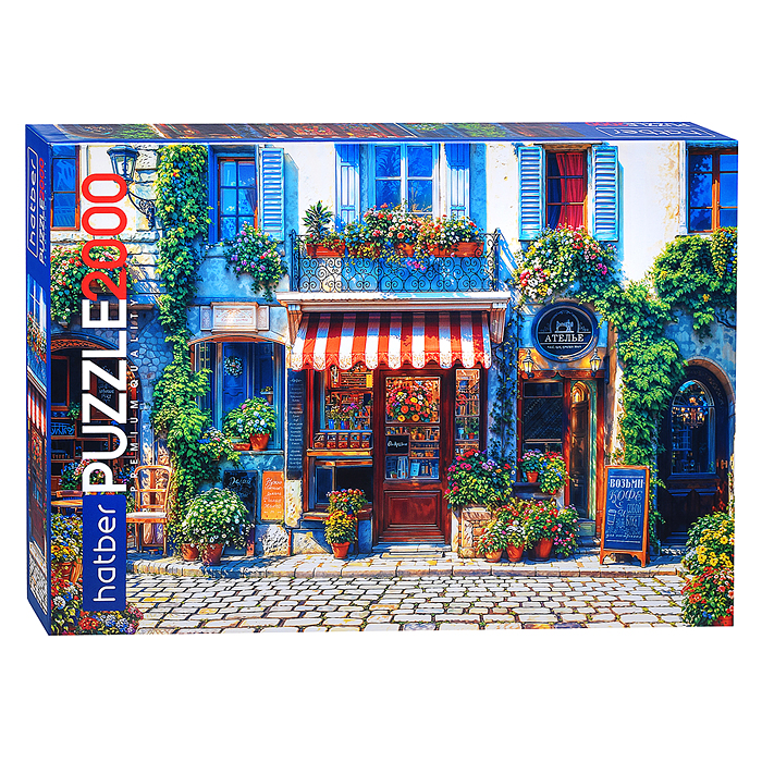 Пазлы 2000 "Курортный городок" Premium Пазлы 2000 "Курортный городок" Premium