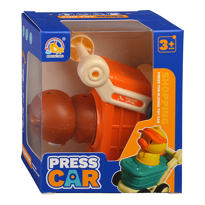 Машина BHX895 "Веселый зоопарк" в коробке