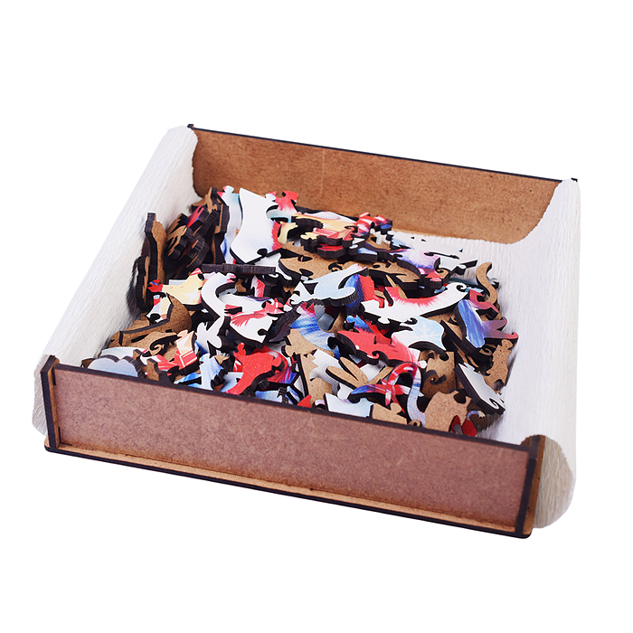 Фото к товару Пазлы 140 "Новогодний кролик" Collection ANIMATION. Пазлы 140 "Новогодний кролик" Collection ANIMATION.