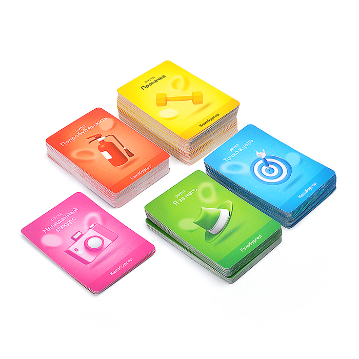 Фото к товару Игра настольная с голосовым помощником. Квизбургер. Игра настольная с голосовым помощником. Квизбургер.