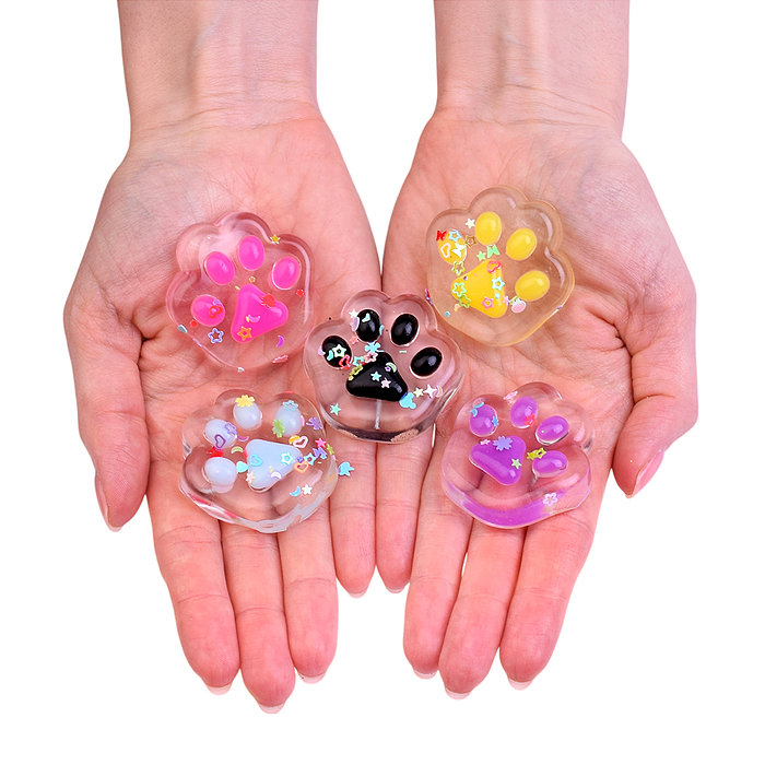 Фото к товару Игрушка-антистресс 00-6534 "Лапа с декором"" Игрушка-антистресс 00-6534 "Лапа с декором""