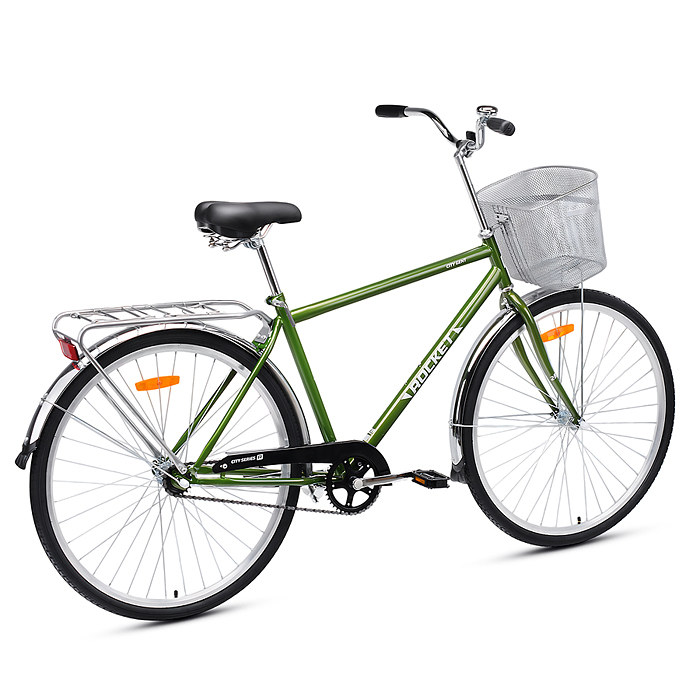 Фото к товару Велосипед 28" Rocket City Gent, цвет хаки, размер 19" Велосипед 28" Rocket City Gent, цвет хаки, размер 19"