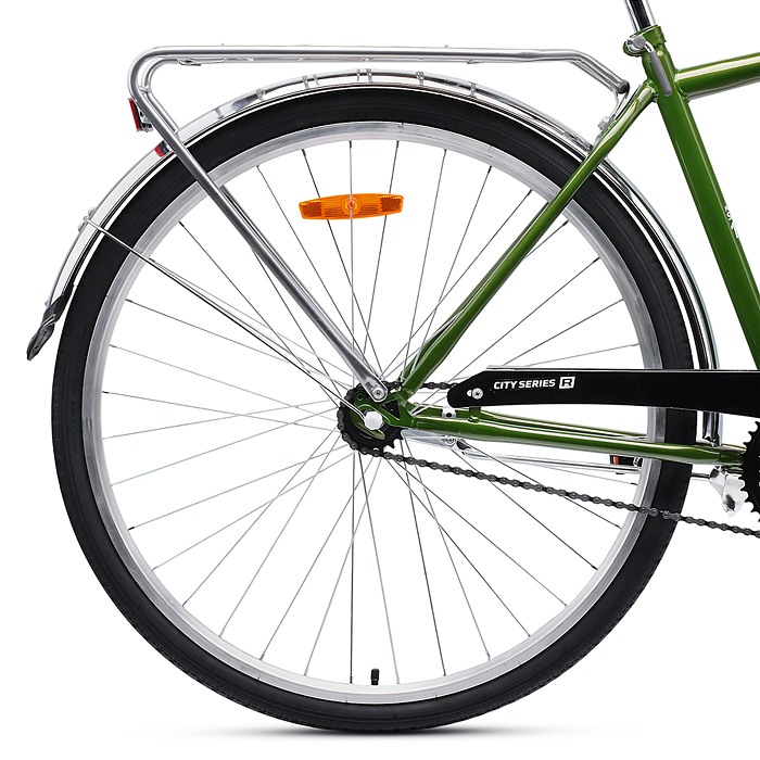 Фото к товару Велосипед 28" Rocket City Gent, цвет хаки, размер 19" Велосипед 28" Rocket City Gent, цвет хаки, размер 19"