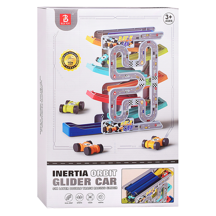 Фото к товару Трек 9908 "Race car" в коробке Трек 9908 "Race car" в коробке