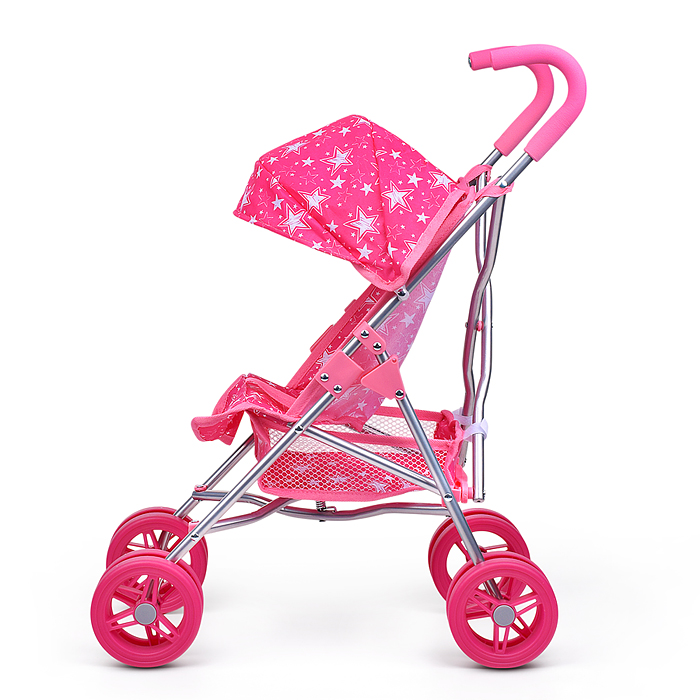 Фото к товару Коляска для кукол 9642A металлическая, прогулочная, складная Коляска для кукол 9642A металлическая, прогулочная, складная