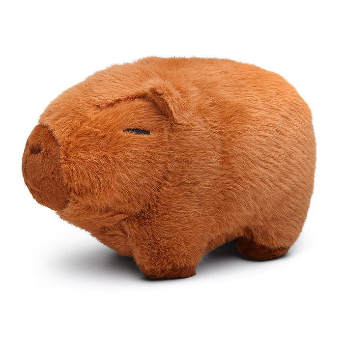 Мягкая игрушка М1475 "Капибара в апельсине" 25 см