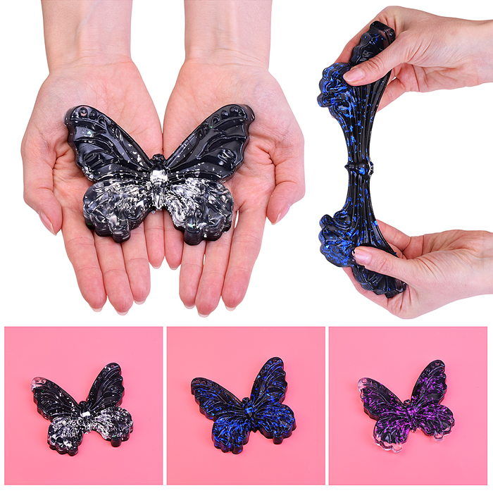 Игрушка-антистресс 00-6539 "Бабочка с блестками"