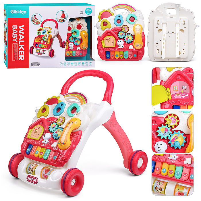 Игровой центр-Каталка 698-61 "Веселый малыш" Игровой центр-Каталка 698-61 "Веселый малыш"