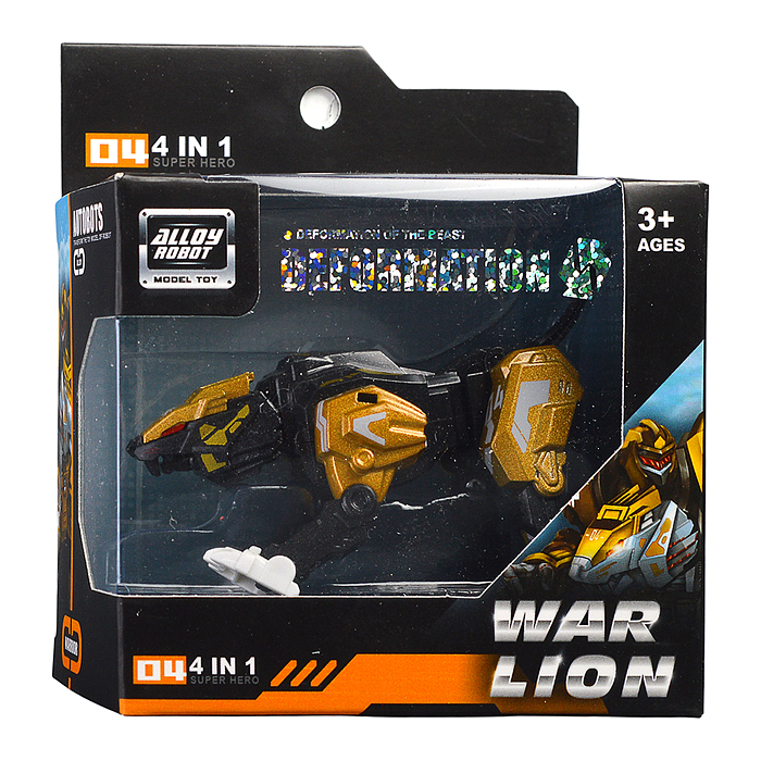 Фото к товару Робот HF9989-4 "King tiger" в коробке Робот HF9989-4 "King tiger" в коробке